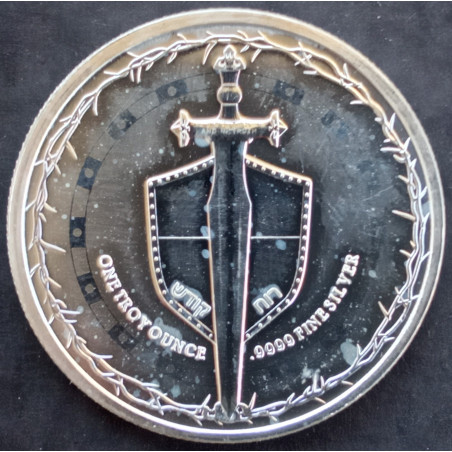 2023 1 Oz Niue Sword of Truth Reverse