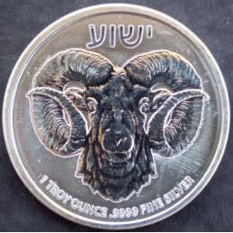2023 1 Oz Niue Ram of Calvary Reverse
