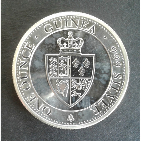 2019 1 Oz St. Helena Spade Guinea Obverse