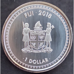 2018 1 Oz Fiji Mermaid Rising Obverse