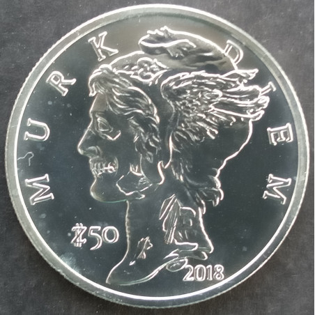2018 1 Oz Provident Metals Zombucks Murk Diem Obverse