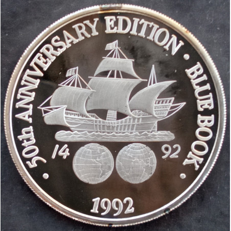 1992 1 Oz Whitman Blue Book Obverse