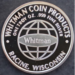 1992 1 Oz Whitman Blue Book Reverse