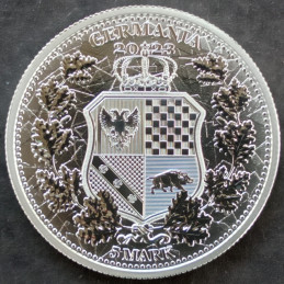 2023 1 Oz Germania Mint Allegories  Reverse
