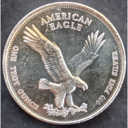 1 Oz American Flying Eagle Trade Obverse