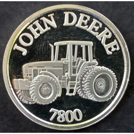 Oz SilverTowne John Deere 7800 Obverse