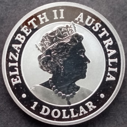 2019 1 Oz Australian Kookaburra Obverse