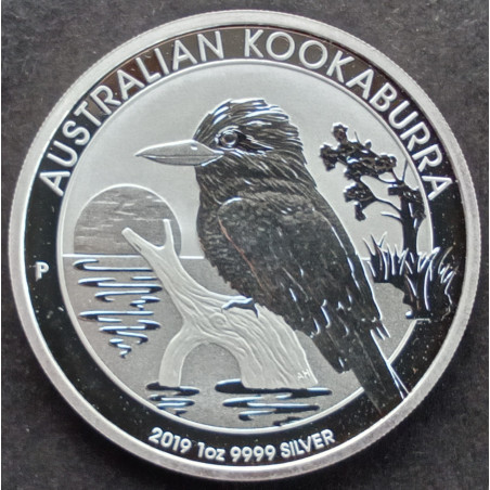 2019 1 Oz Australian Kookaburra Reverse