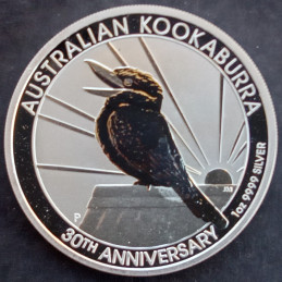 2020 1 Oz Australian Kookaburra Reverse