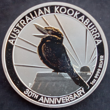 2020 1 Oz Australian Kookaburra Reverse
