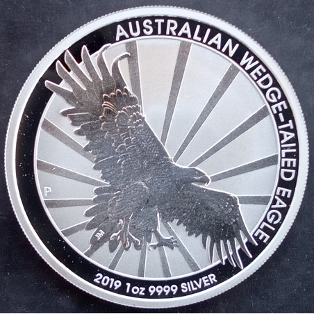 2019 1 Oz Australia Wedge-Tailed Eagle Reverse