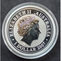 2009 1 Oz Australian Lunar Series 1 [Ox] Obverse