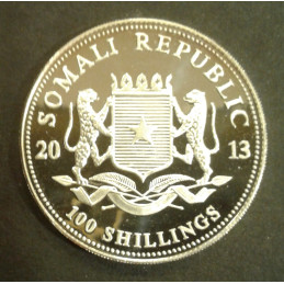 2013 1 Oz Somali Elephant Reverse