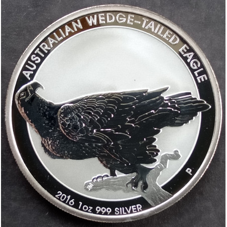 2016 1 Oz Australia Wedge-Tailed Eagle Reverse