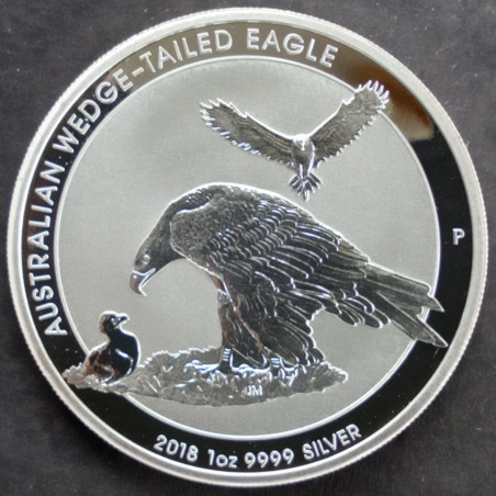 2018 1 Oz Australia Wedge-Tailed Eagle Reverse