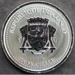 2021 1 Oz Congo Gorilla Reverse