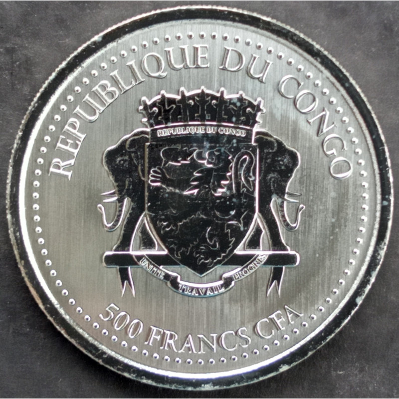 2021 1 Oz Congo Gorilla Reverse