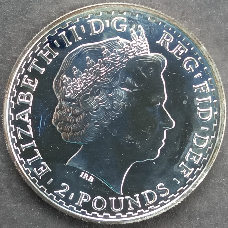 2007 1 Oz Great Britain Britannia Obverse