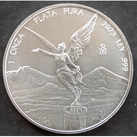 2023 1 Oz Mexican Libertad Reverse