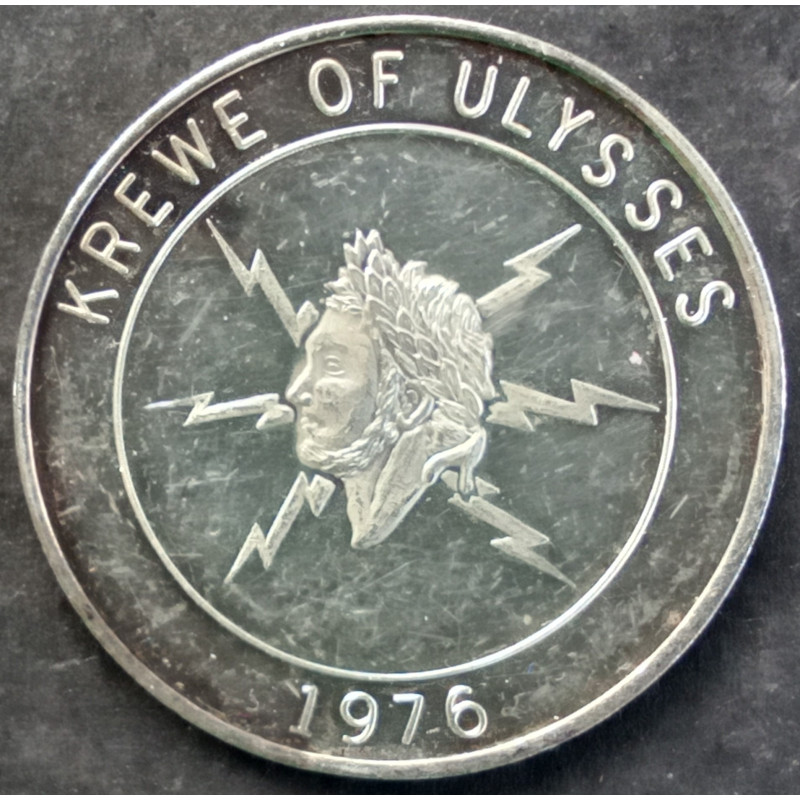 1981 1 Oz Krewe of Ulysses Doubloon Reverse