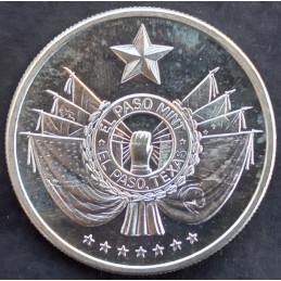 1974 1 Oz El Paso Mint Eagle/Globe Reverse