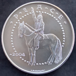 2004 1 Oz Poarch Creek Peace Obverse