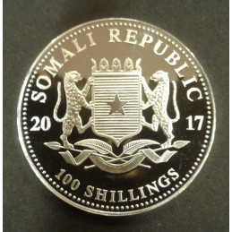 2017 1 Oz Somali Elephant Reverse