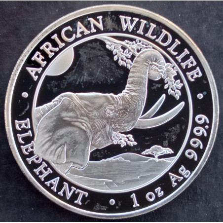 2023 1 Oz Somali Elephant Reverse