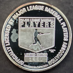 1994 1 Oz Highland Mint Frank Thomas Reverse