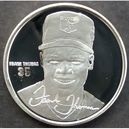 1994 1 Oz Highland Mint Frank Thomas Obverse
