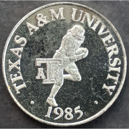 1986 1 Oz Sunshine Mint Texas A&M SW Conference Champions Obverse