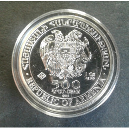 2019 1 Oz Armenia Noah's Ark Reverse