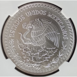 1998 1 Oz Mexican Libertad MS68 Obverse Coin