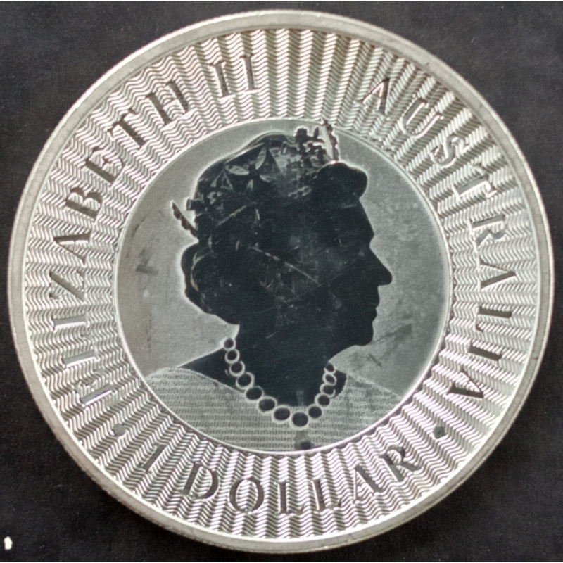 2019 1 Oz Australia Kangaroo Obverse