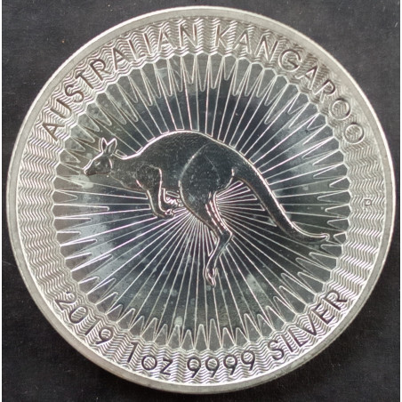 2019 1 Oz Australian Kangaroo Reverse