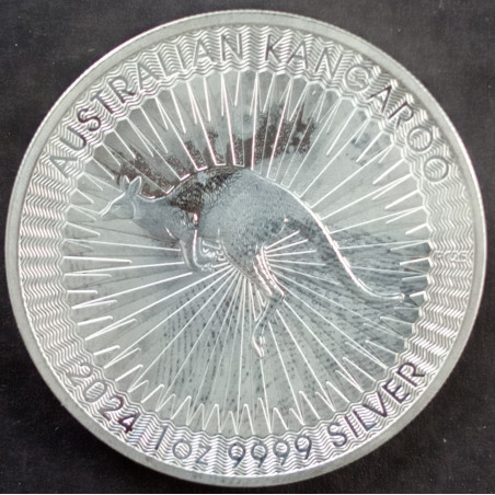 2024 1 Oz Australian Kangaroo Reverse