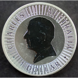 2024 1 Oz Australian Kangaroo Obverse