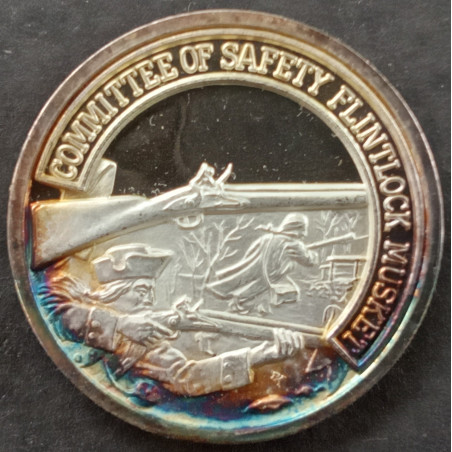 20 Gram International Mint Nation of Rifleman Committee Flintlock Obverse