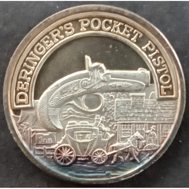20 Gram International Mint Nation of Rifleman Deringer Obverse