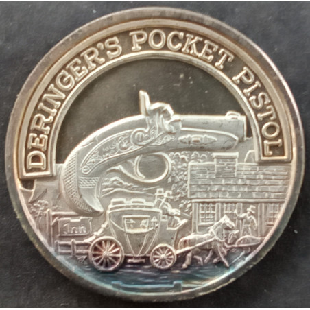 20 Gram International Mint Nation of Rifleman Deringer Obverse