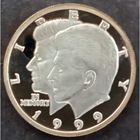 1999 1/2 Oz Liberia John F Kennedy Obverse