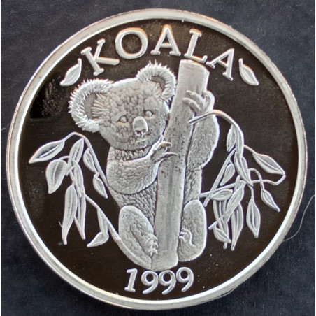 1999 1 Oz Downies Koala Obverse