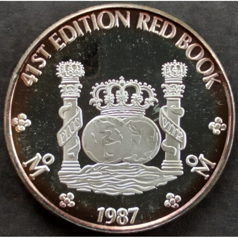 1987 1 Oz Whitman Red Book Obverse