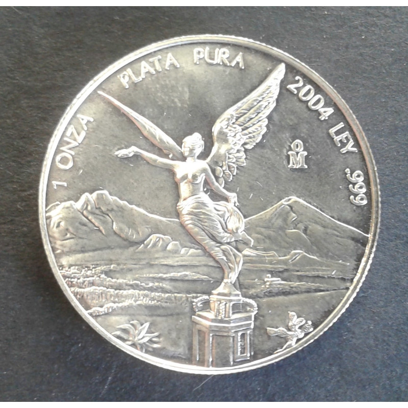 2004 1 Oz Mexican Libertad Obverse