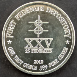 2010 1 Oz First Federate Depository Obverse