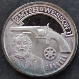 20 Gram International Mint Nation of Rifleman Smith & Wesson Obverse