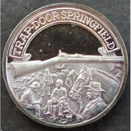 20 Gram International Mint Nation of Rifleman Trap-door Springfield Obverse