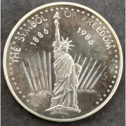 1986 1 Oz Statue of Liberty Morgan Obverse