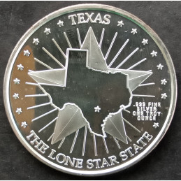 1 Oz Don Casey Company Texas Mint San Antonio Alamo Reverse