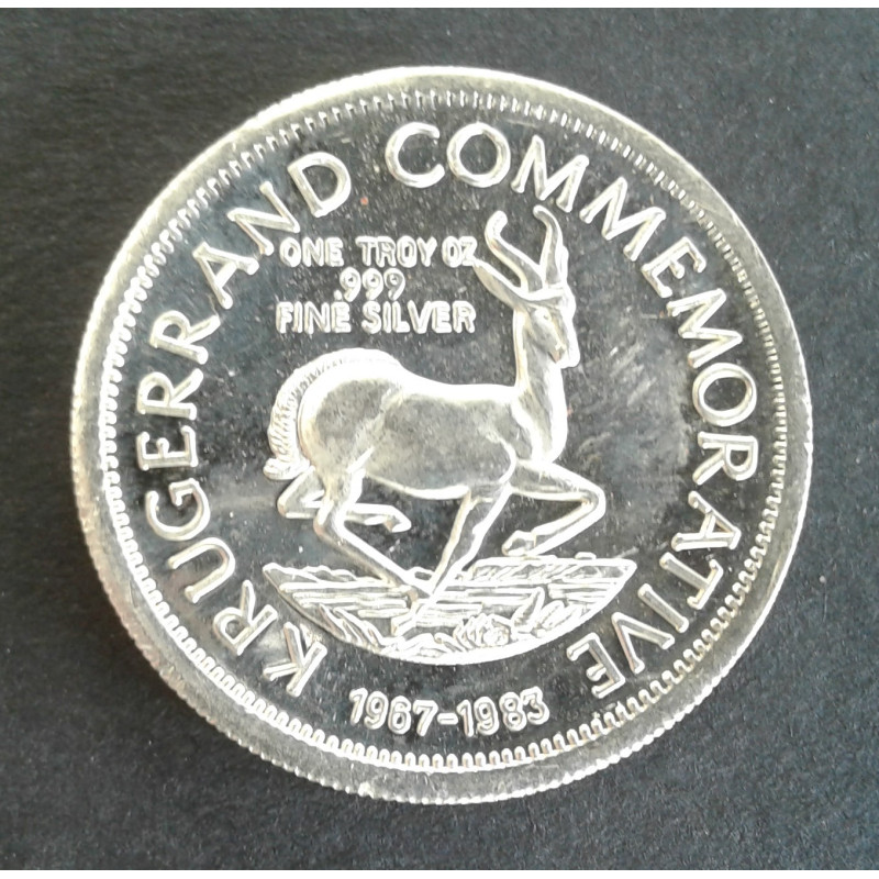 1983 1 Oz South African Krugerrand Obverse